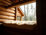 what is the best insulation for a log cabin